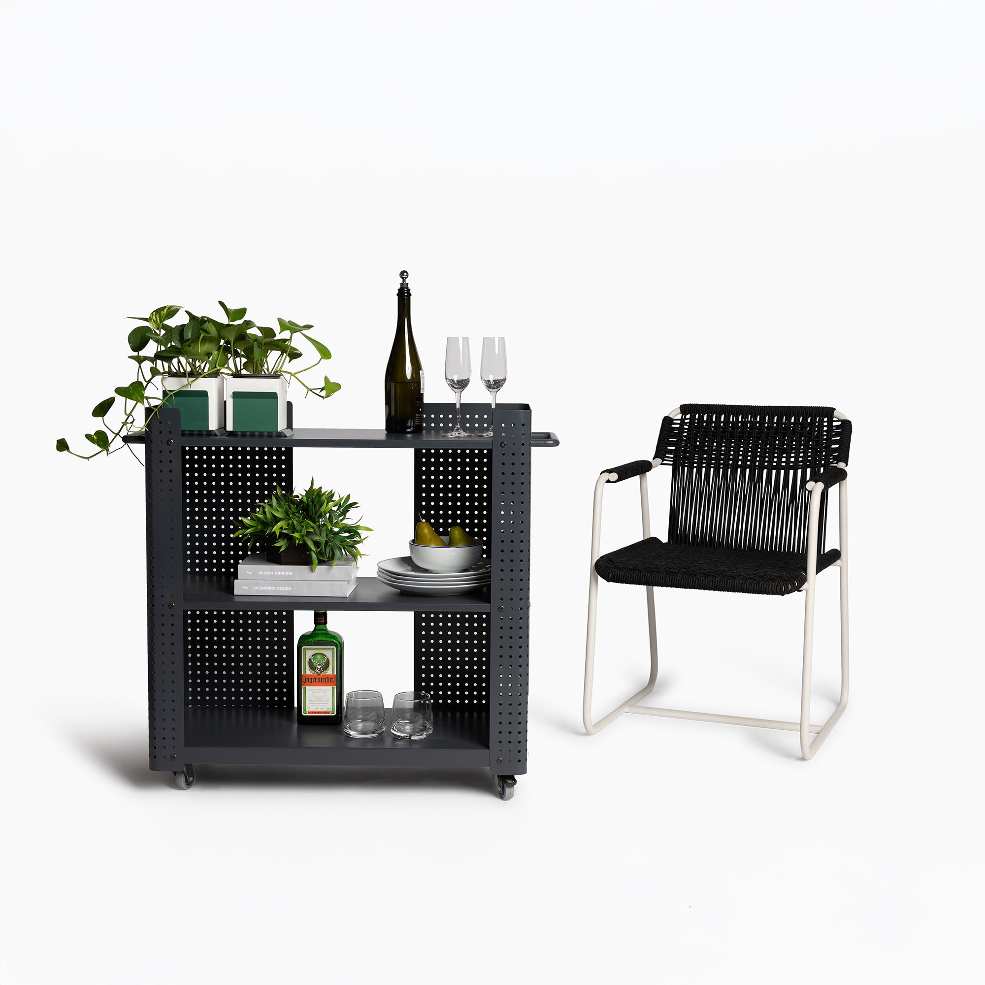 Greenhouse Trolley - Charcoal Grey