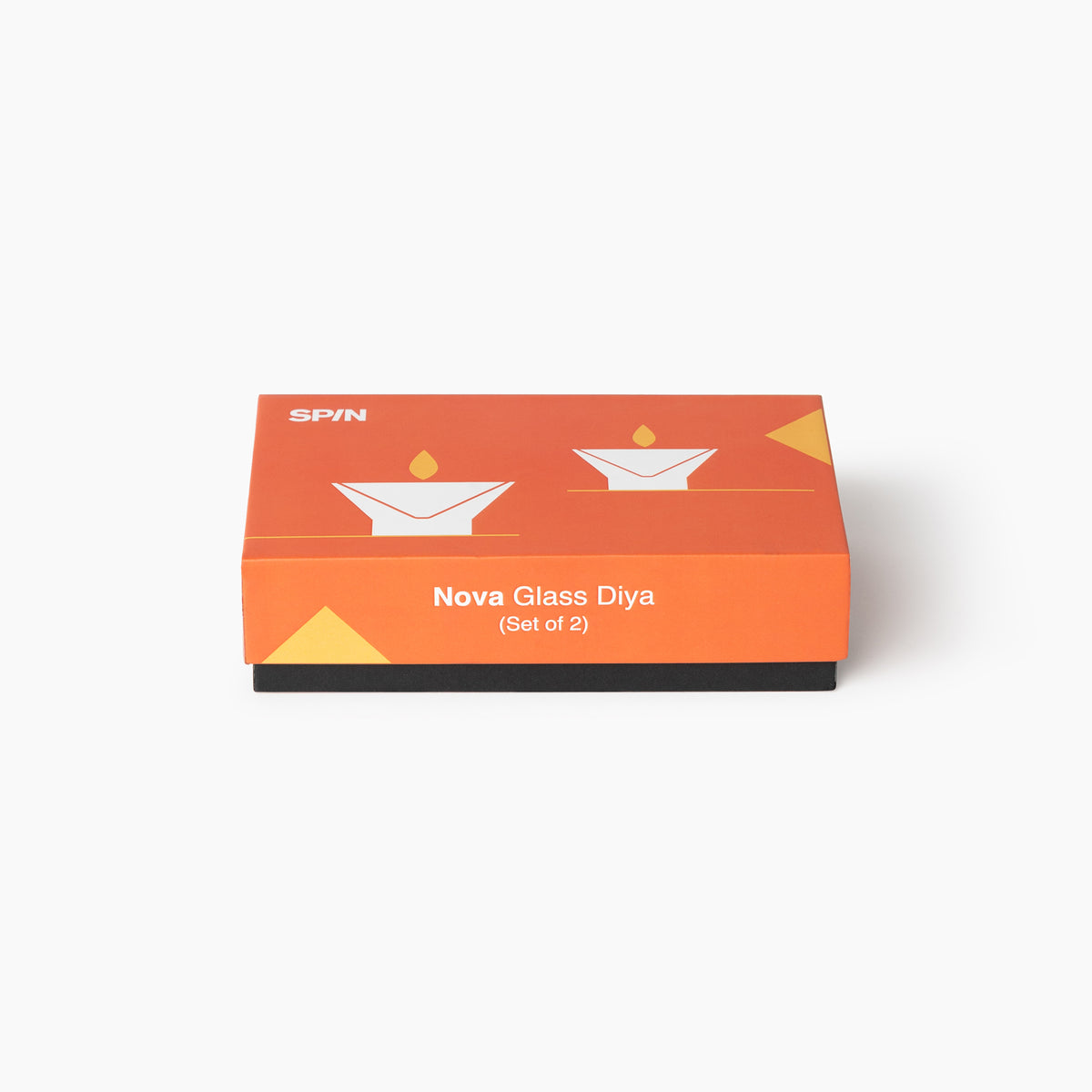Nova Glass Diya - Set of 2