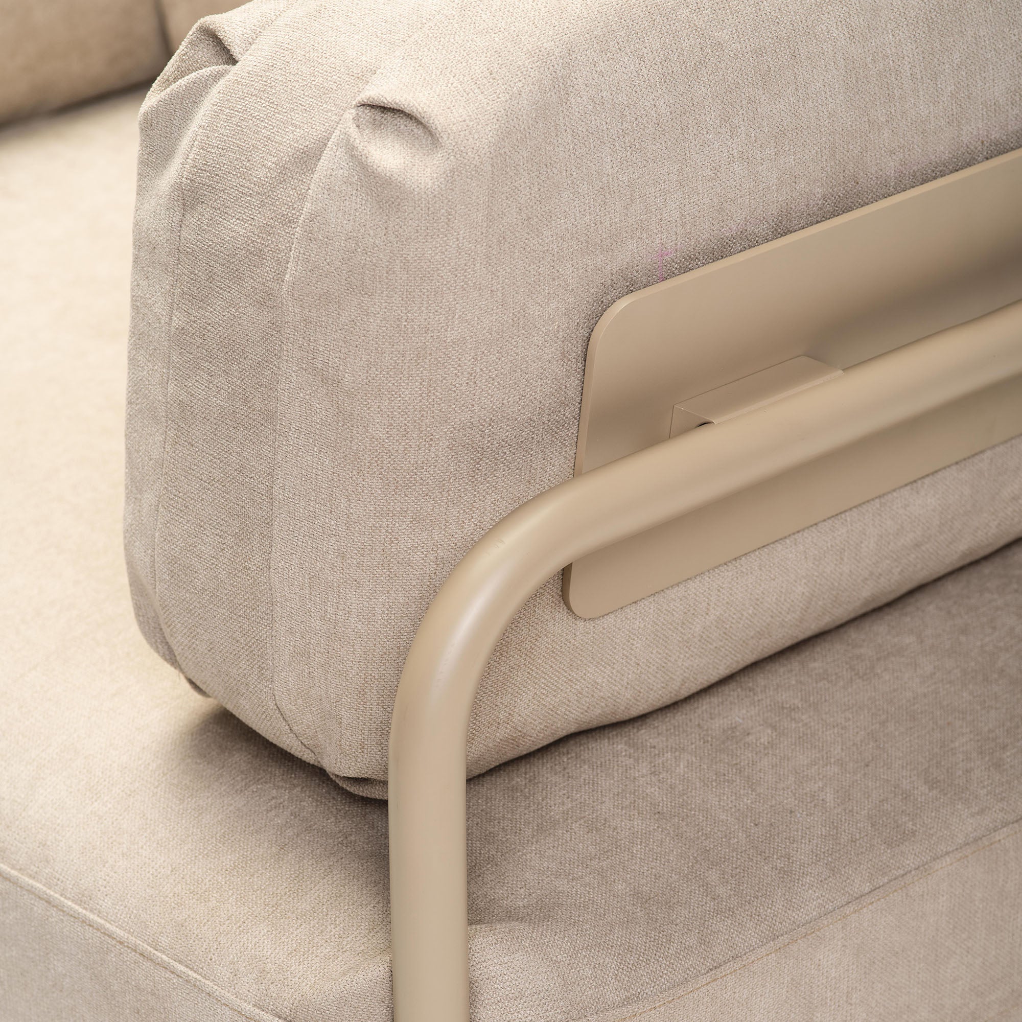 Native Armchair - Space Black / Prague Ice Fabric