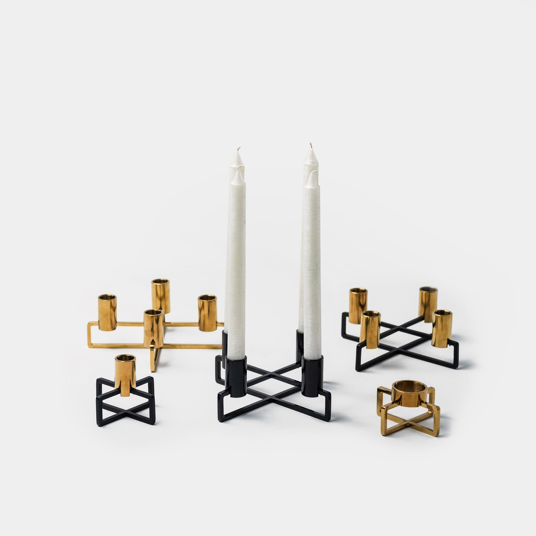 Cross 4 Candle Holder