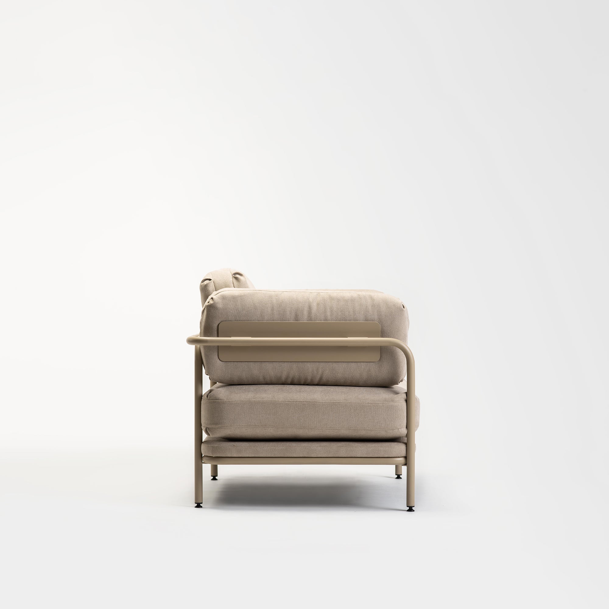 Native Armchair - Space Black / Prague Ice Fabric