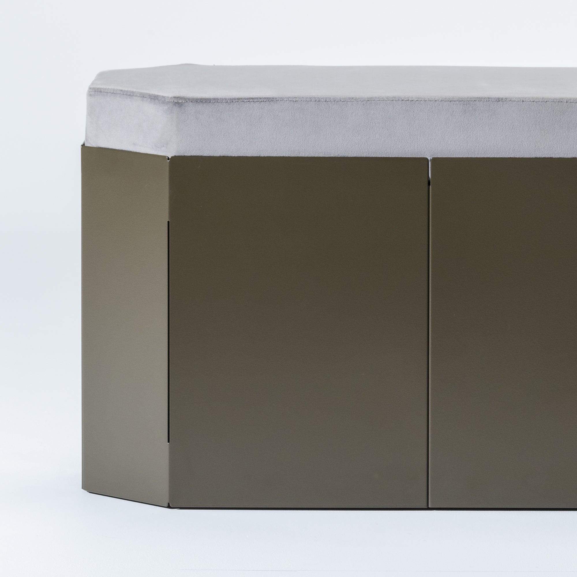 Otte Bench - Graphite Grey / Nordic 116