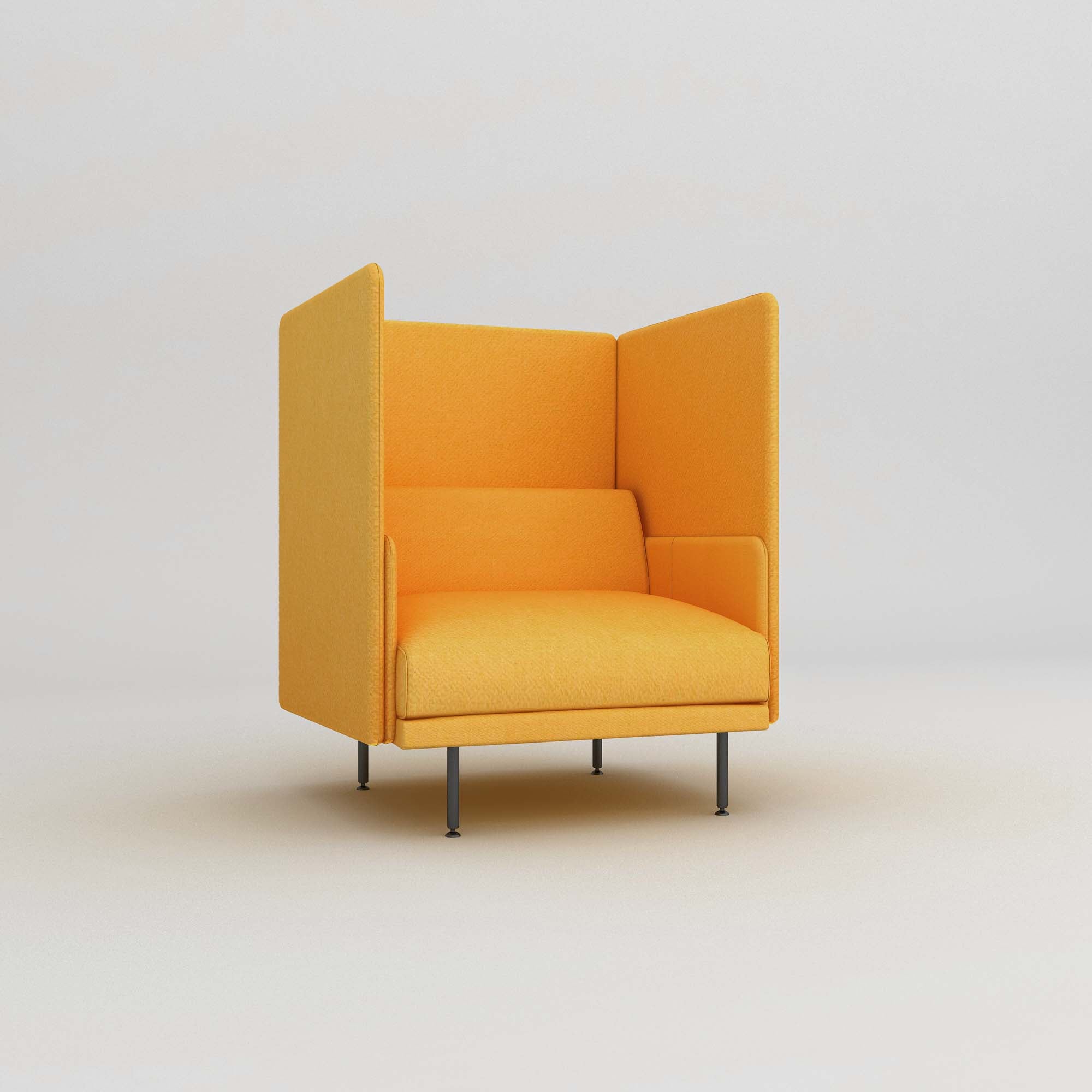 Arc High-Back Sofa (Single Seater)