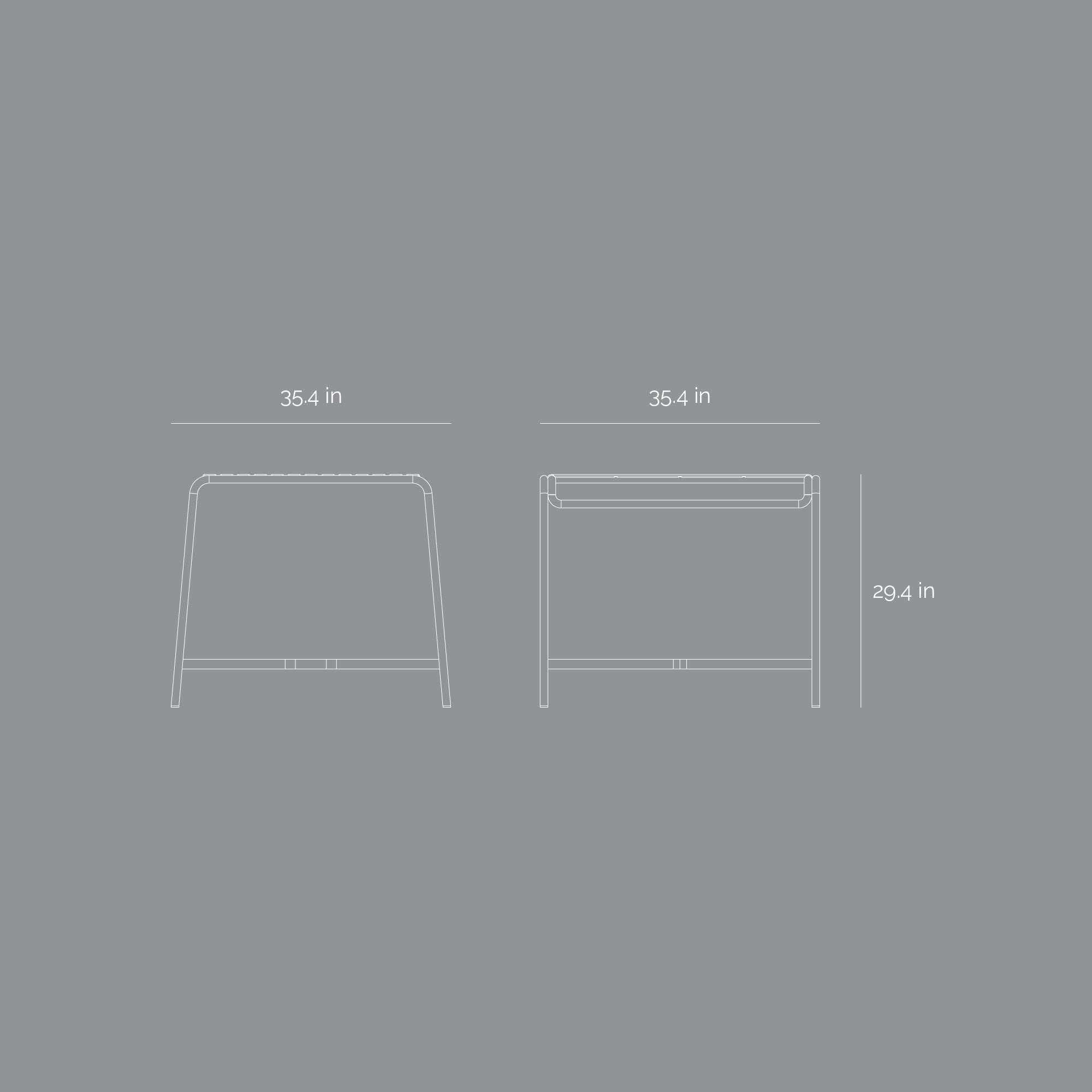 Bistro Dining Table (4 Seater)