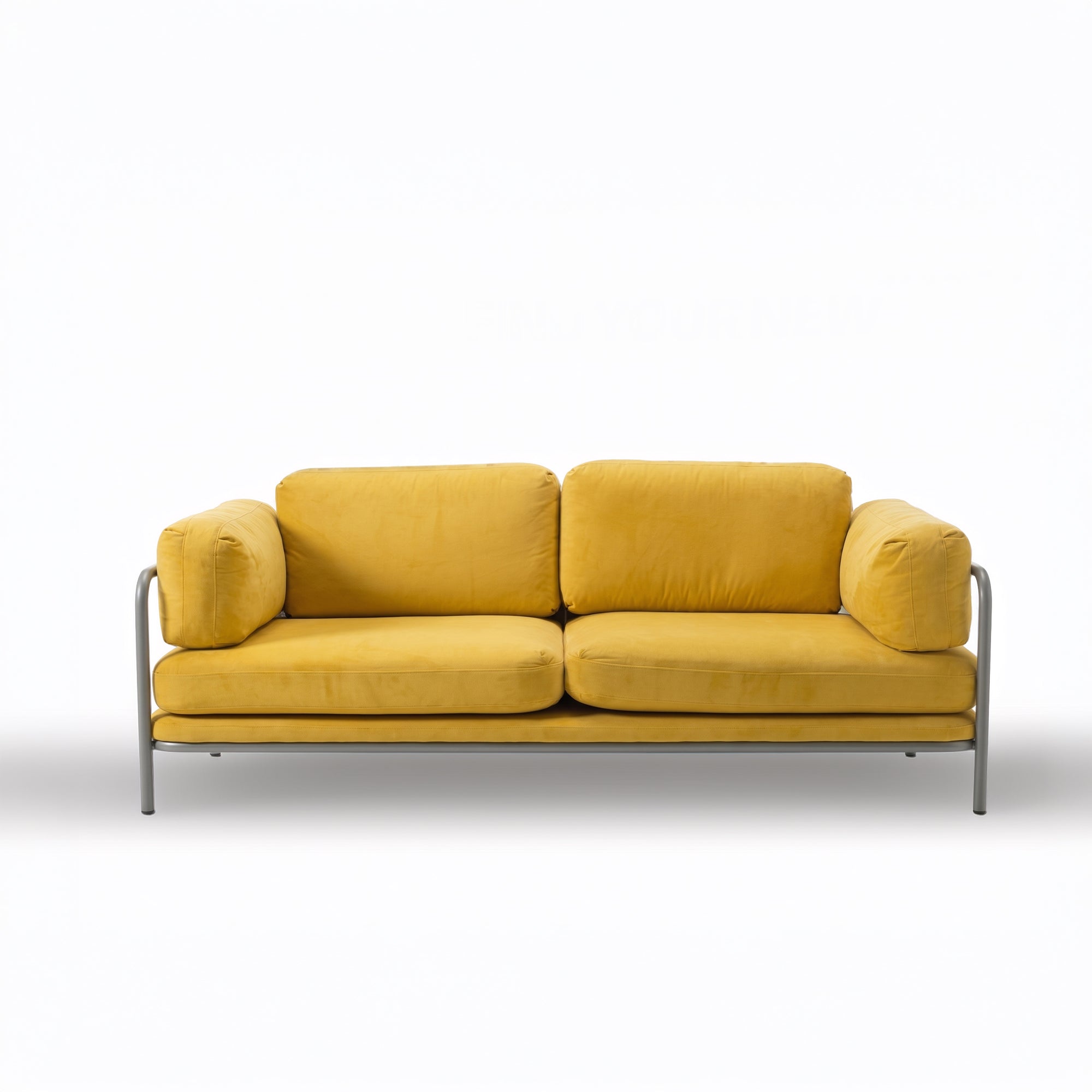 Native Couch - LM Grey/ 59 Sunshine