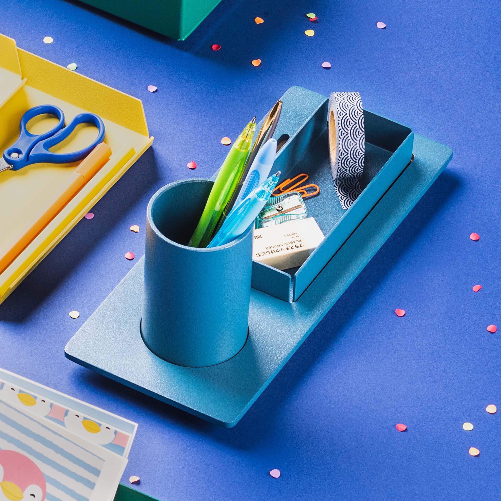 Three Desk Organiser