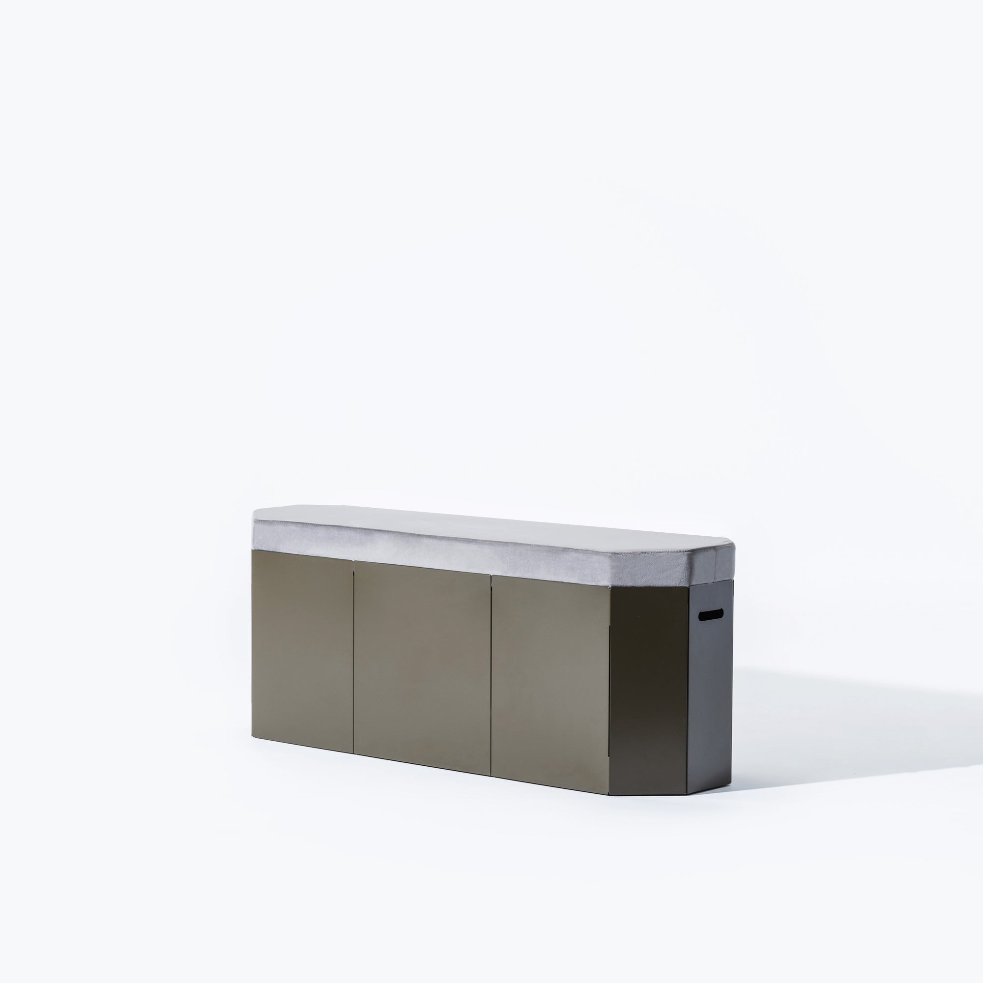 Otte Bench - Graphite Grey / Nordic 116