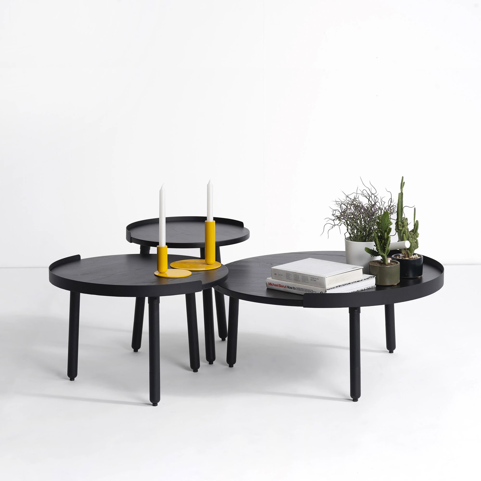Ness Coffee Table (Medium) - Space Black