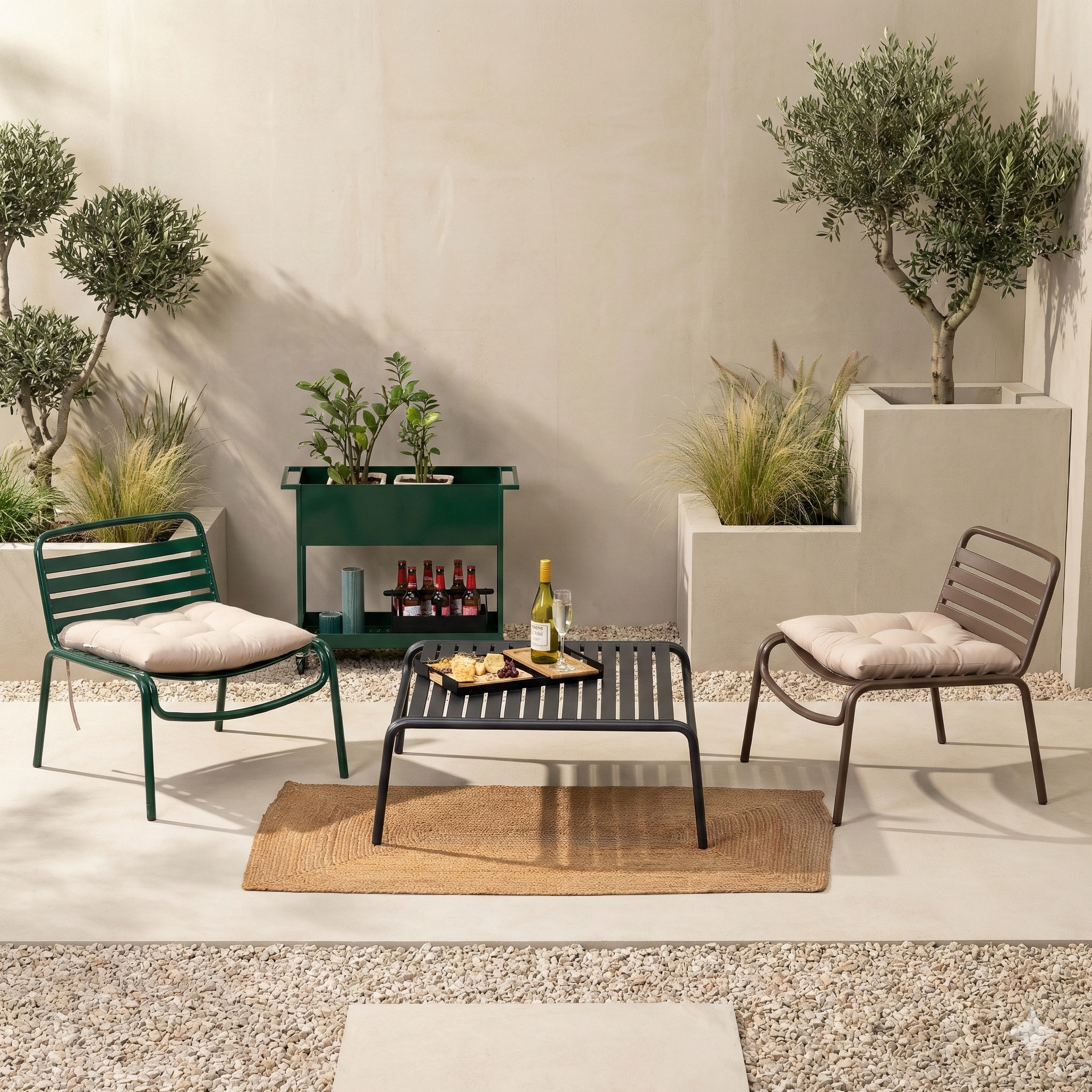 Patio Lounging Corner