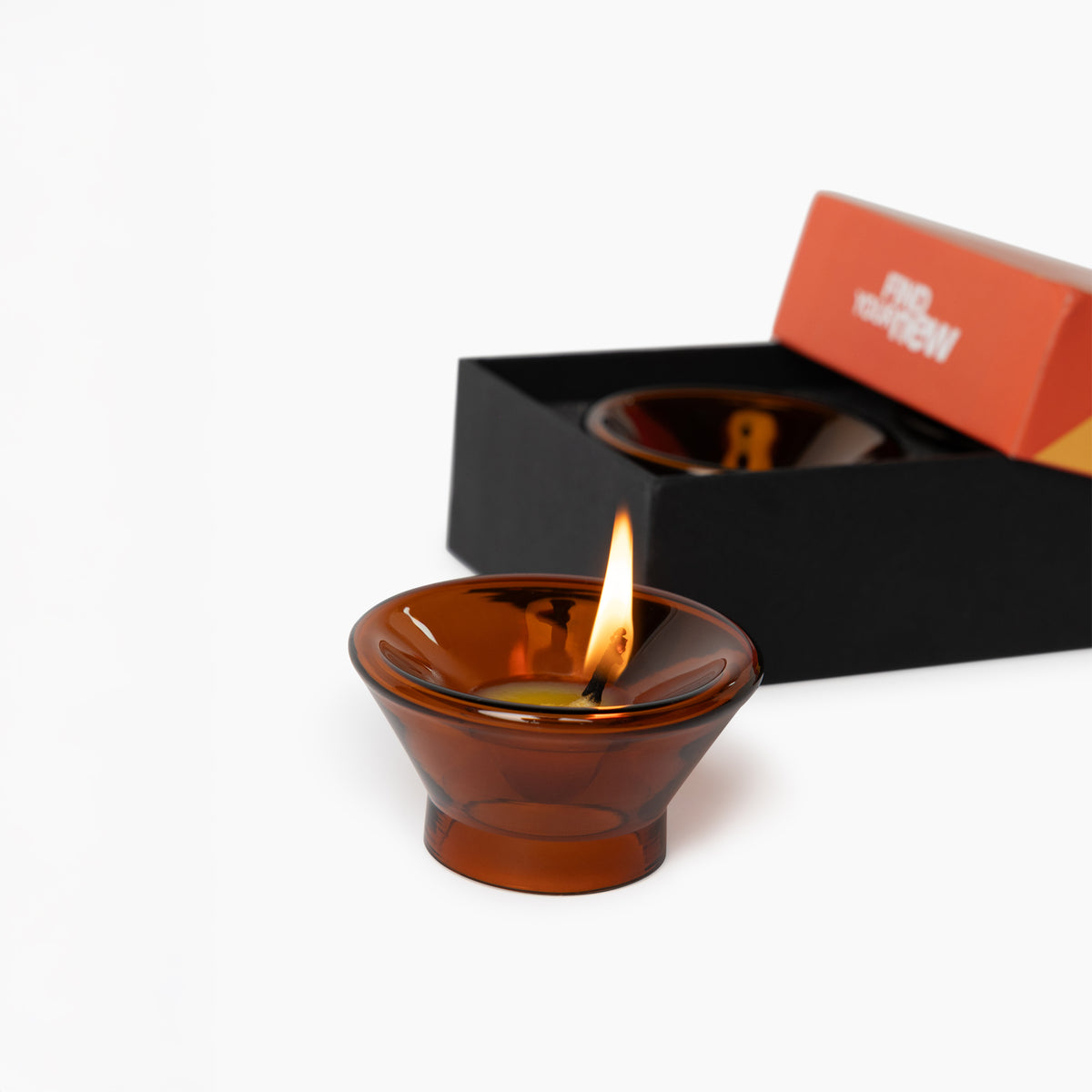 Nova Glass Diya - Set of 2