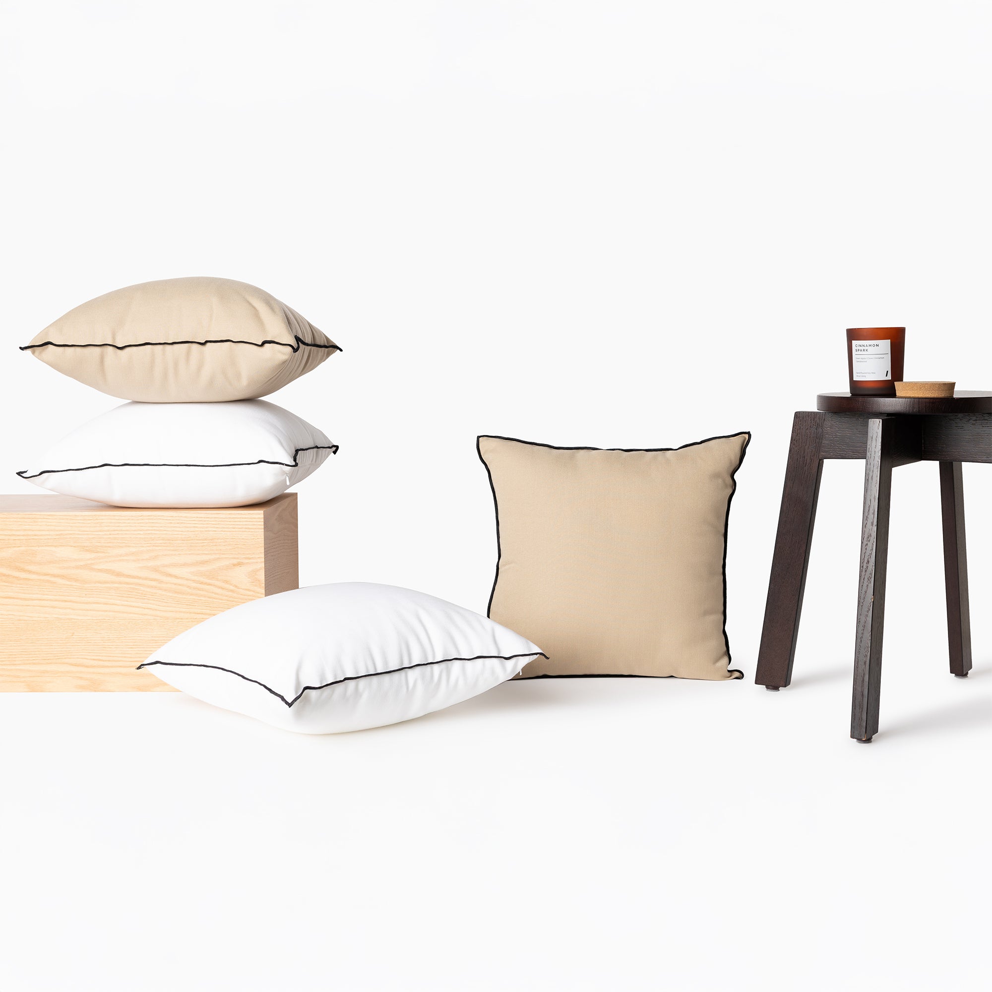 Edge Cushion Cover - Polyester