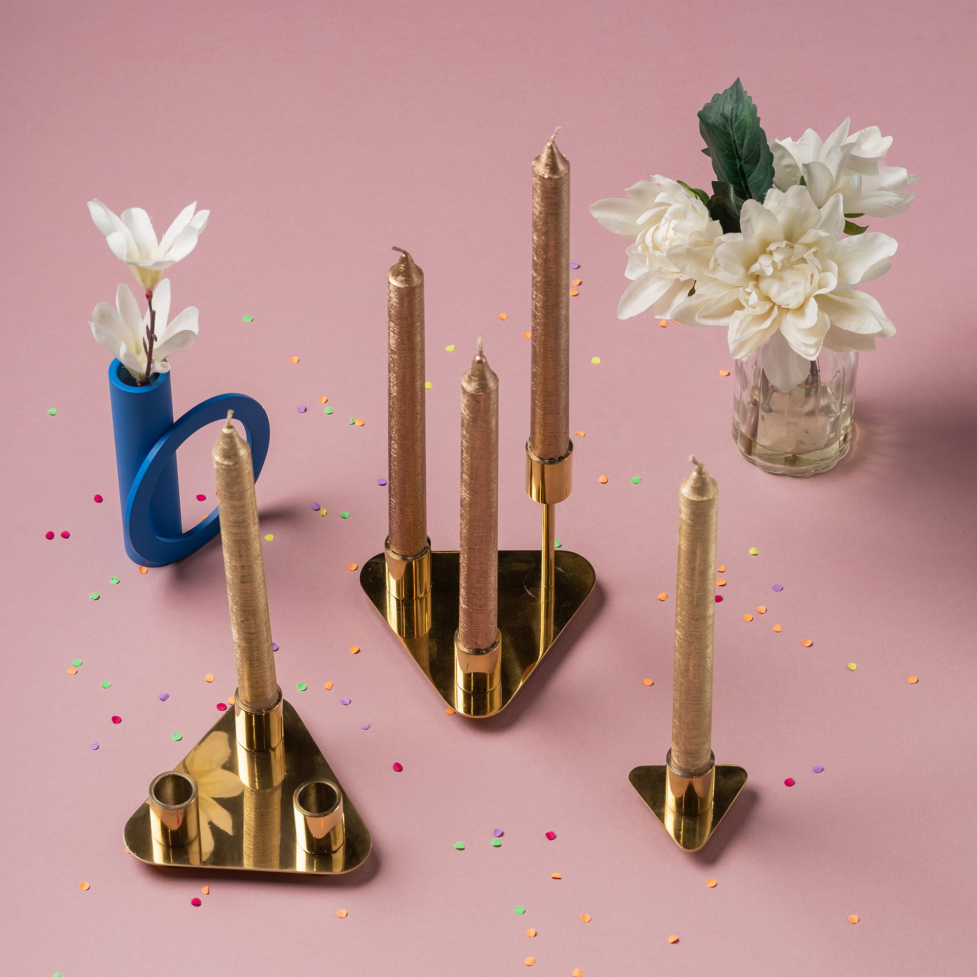 Tri Candleholder Tall