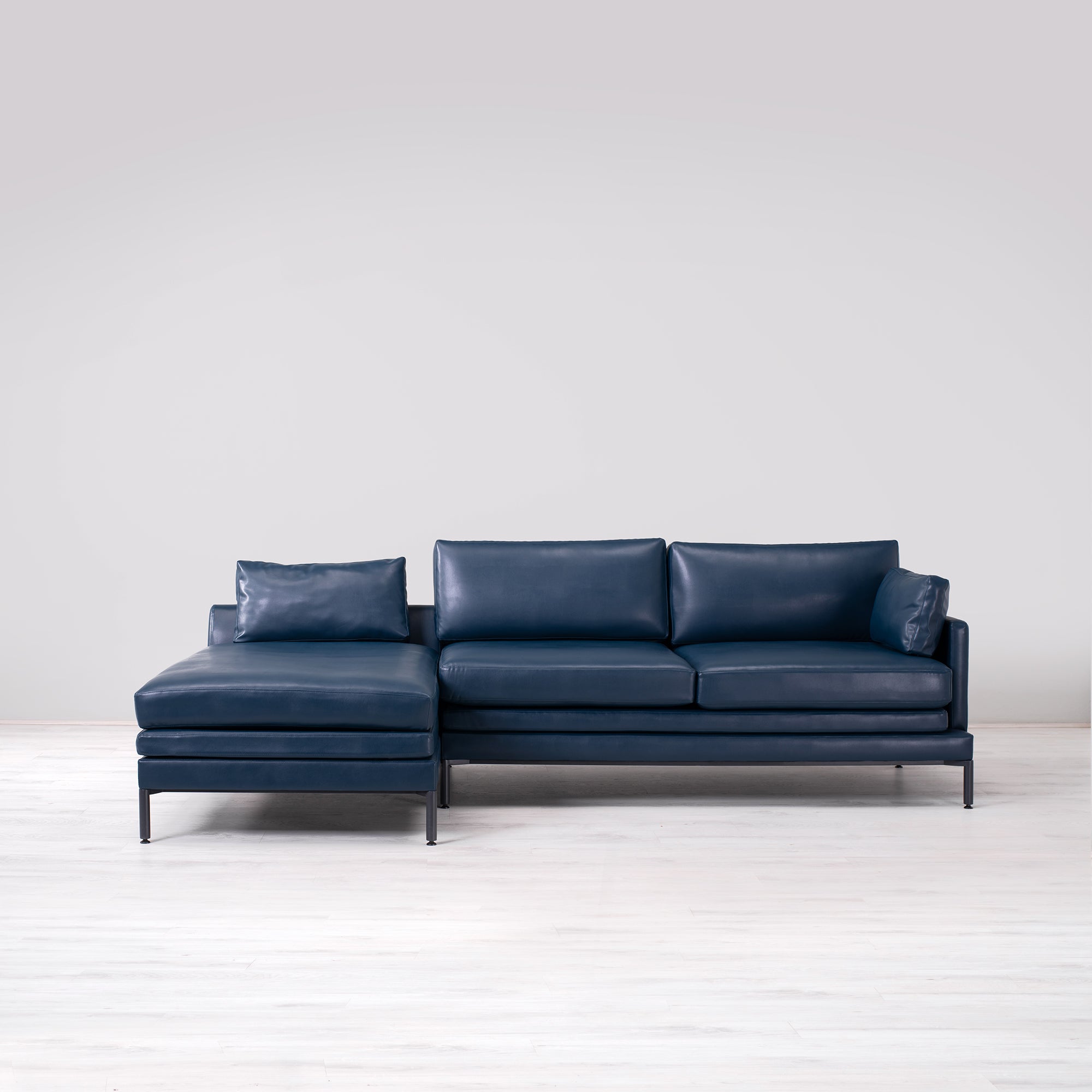 City Sofa - Teal Leatherite