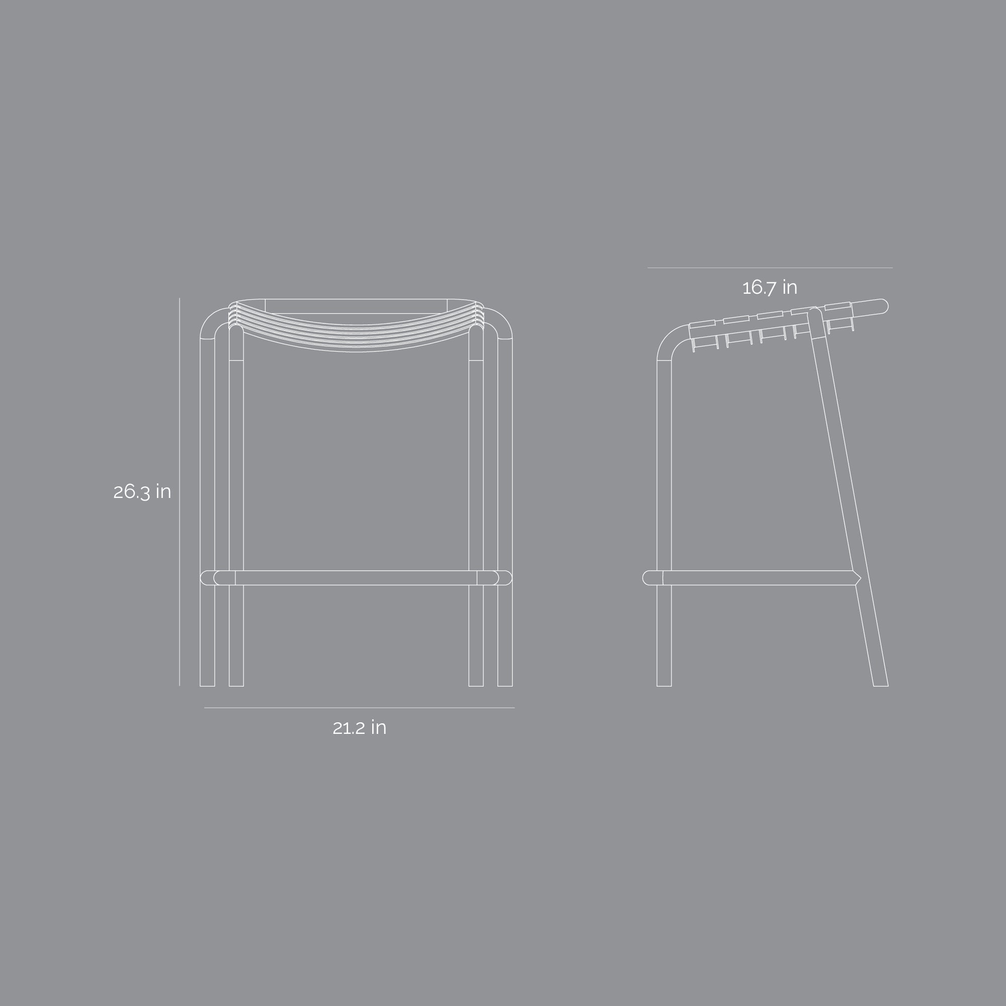 Bistro Barstool Small