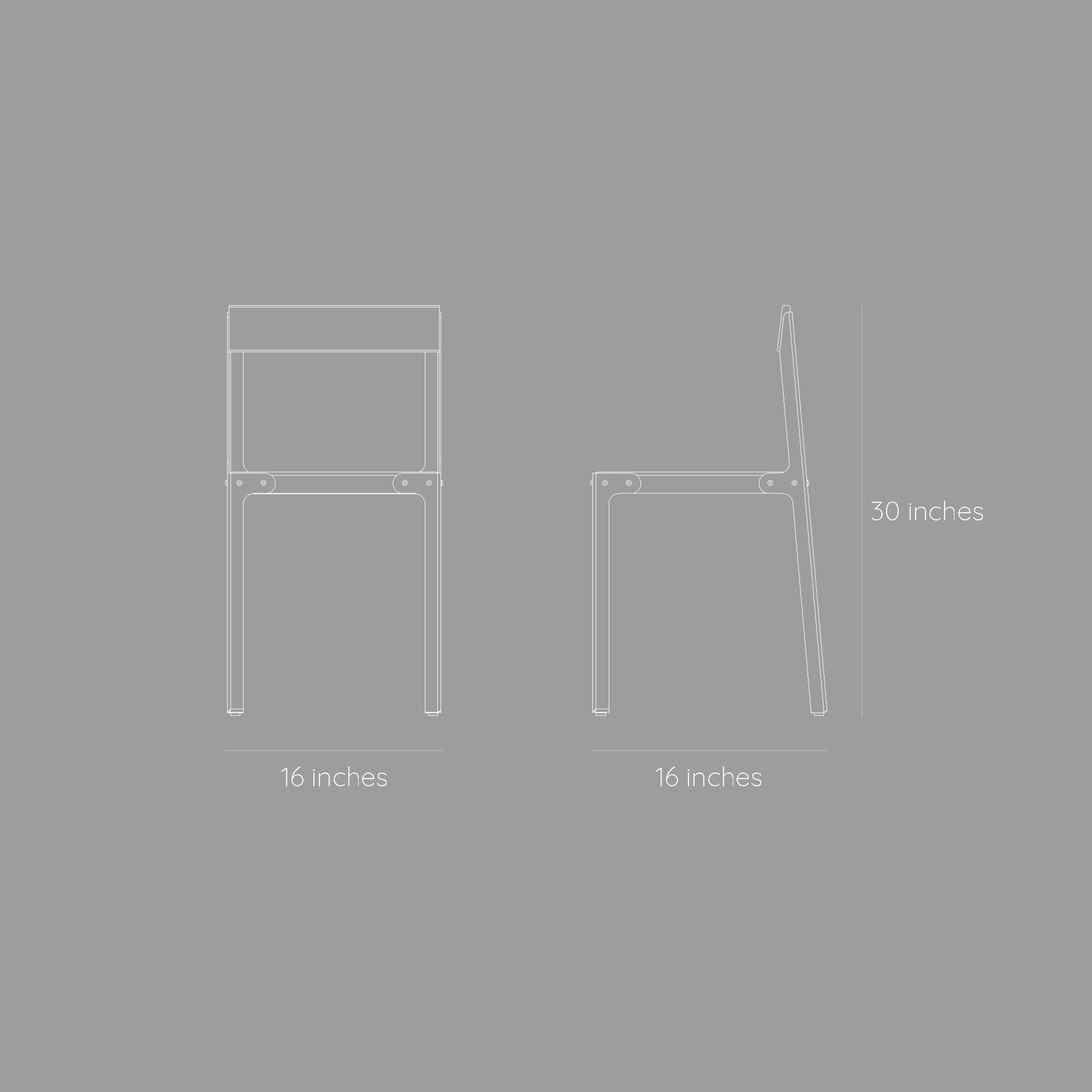 Cole Chair - Natural Oak / Space Black