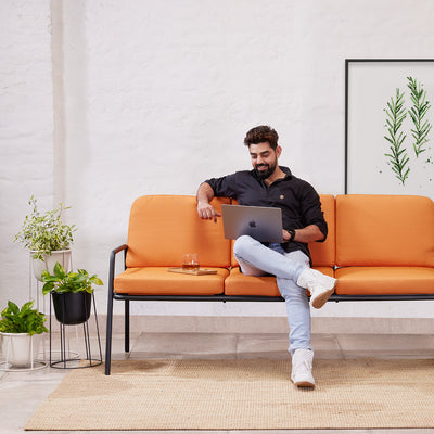 Bistro Outdoor Sofa - 3 Seater