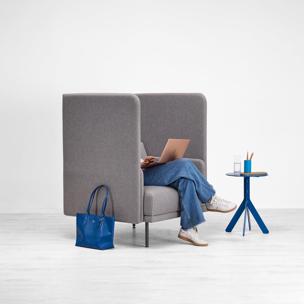 Arc High-Back Sofa (Single Seater)