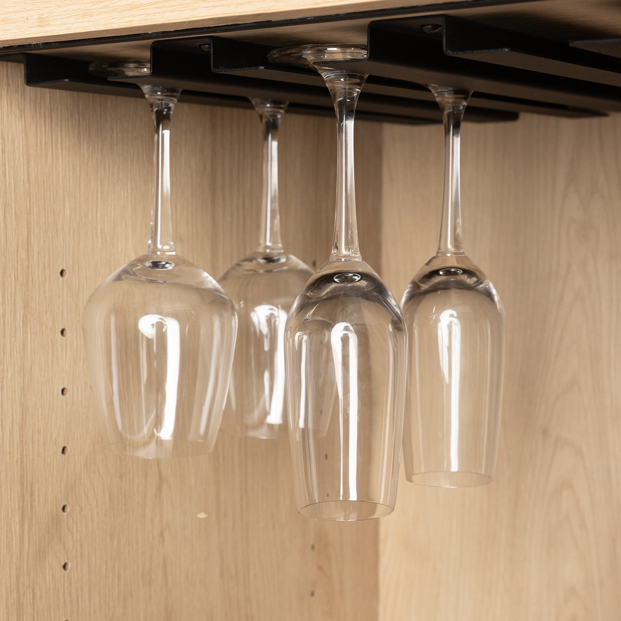Slide Home Bar - Oak Laminate