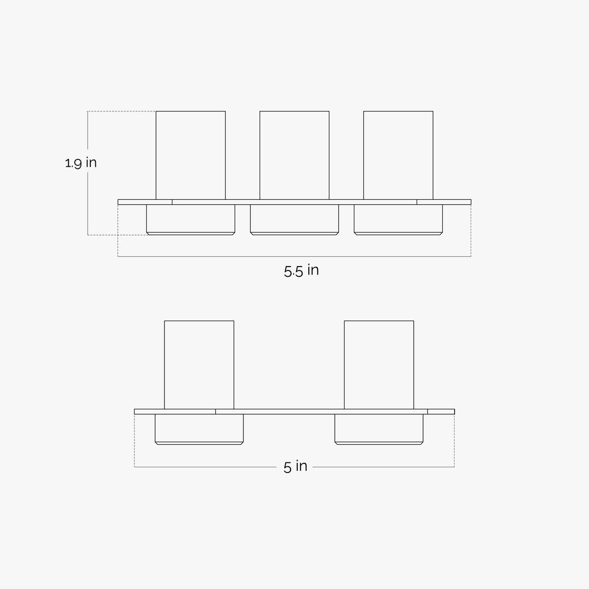 Tri Candleholder 3