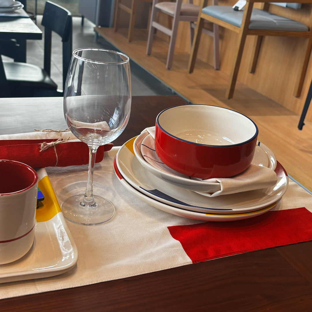 Bauhaus Table Runner
