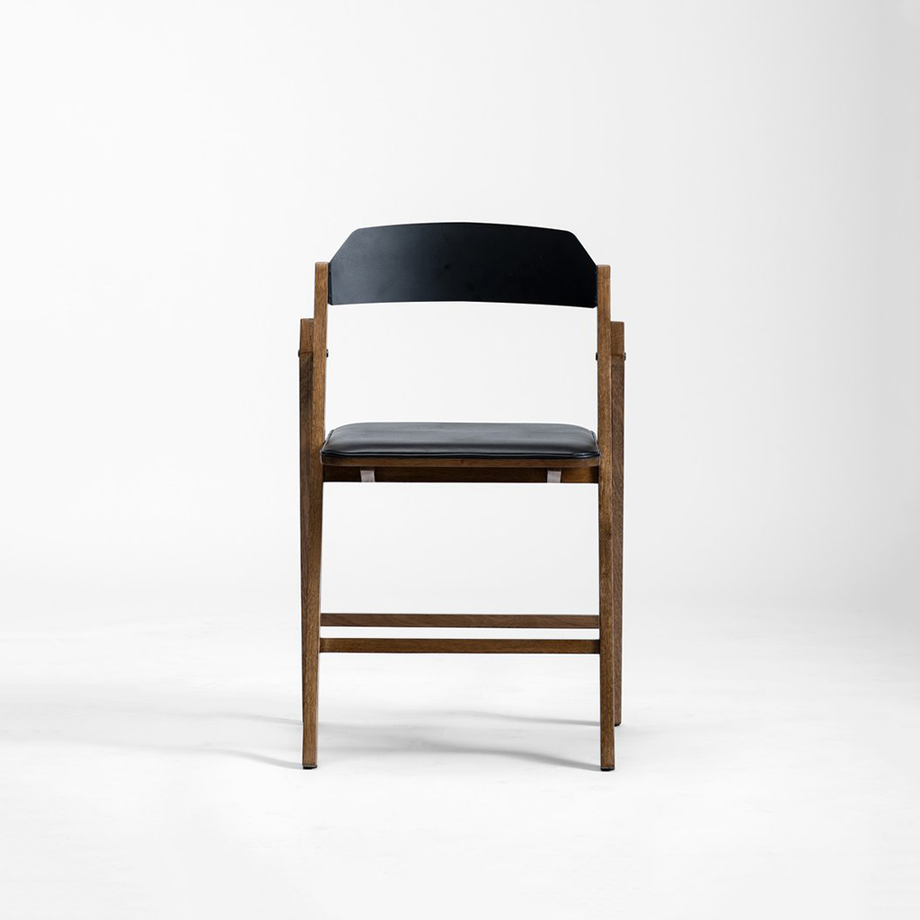 Pony Chair - Reed Green Stained Oakwood / Reed Green / Reed Green Leatherette