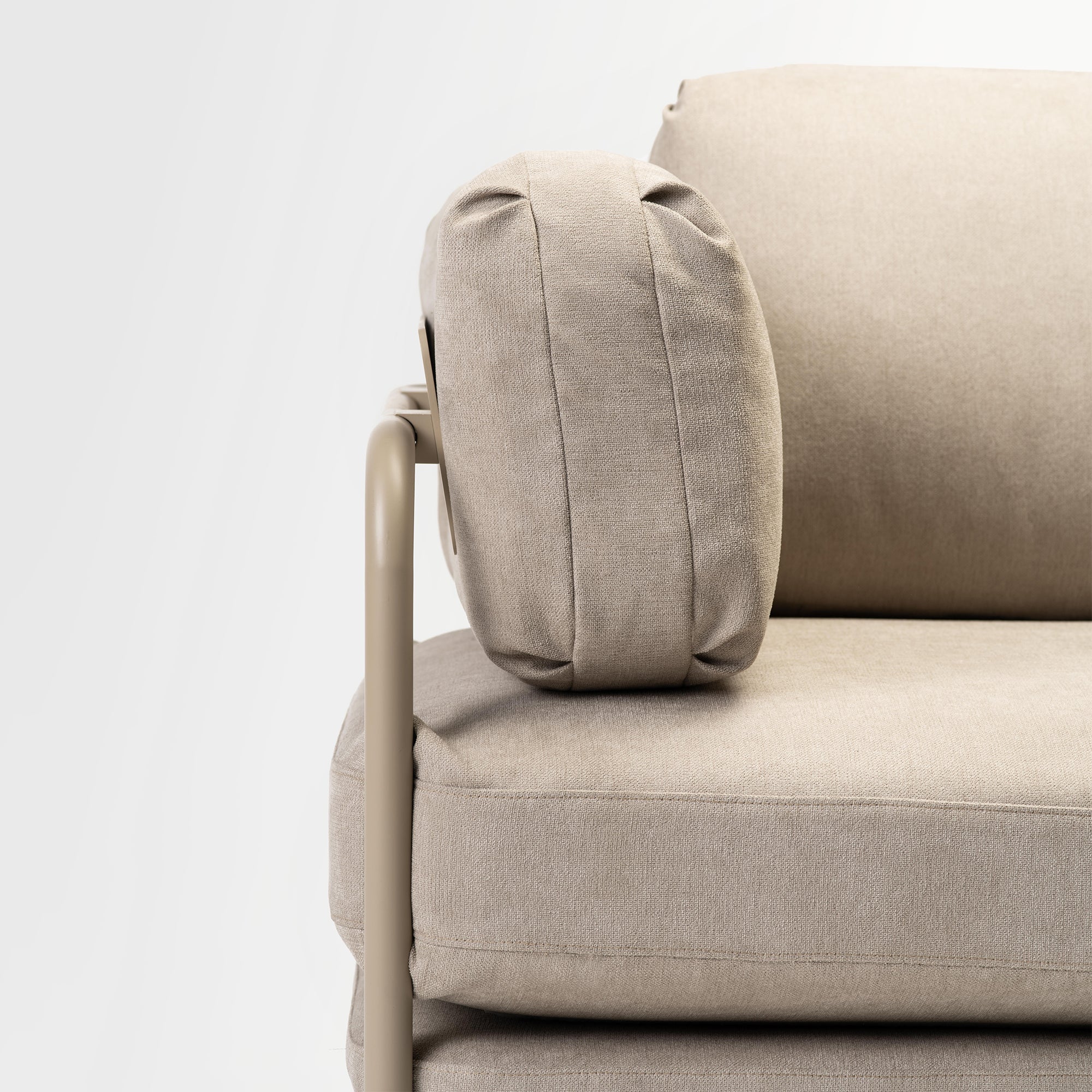Native Armchair - Space Black / Prague Ice Fabric