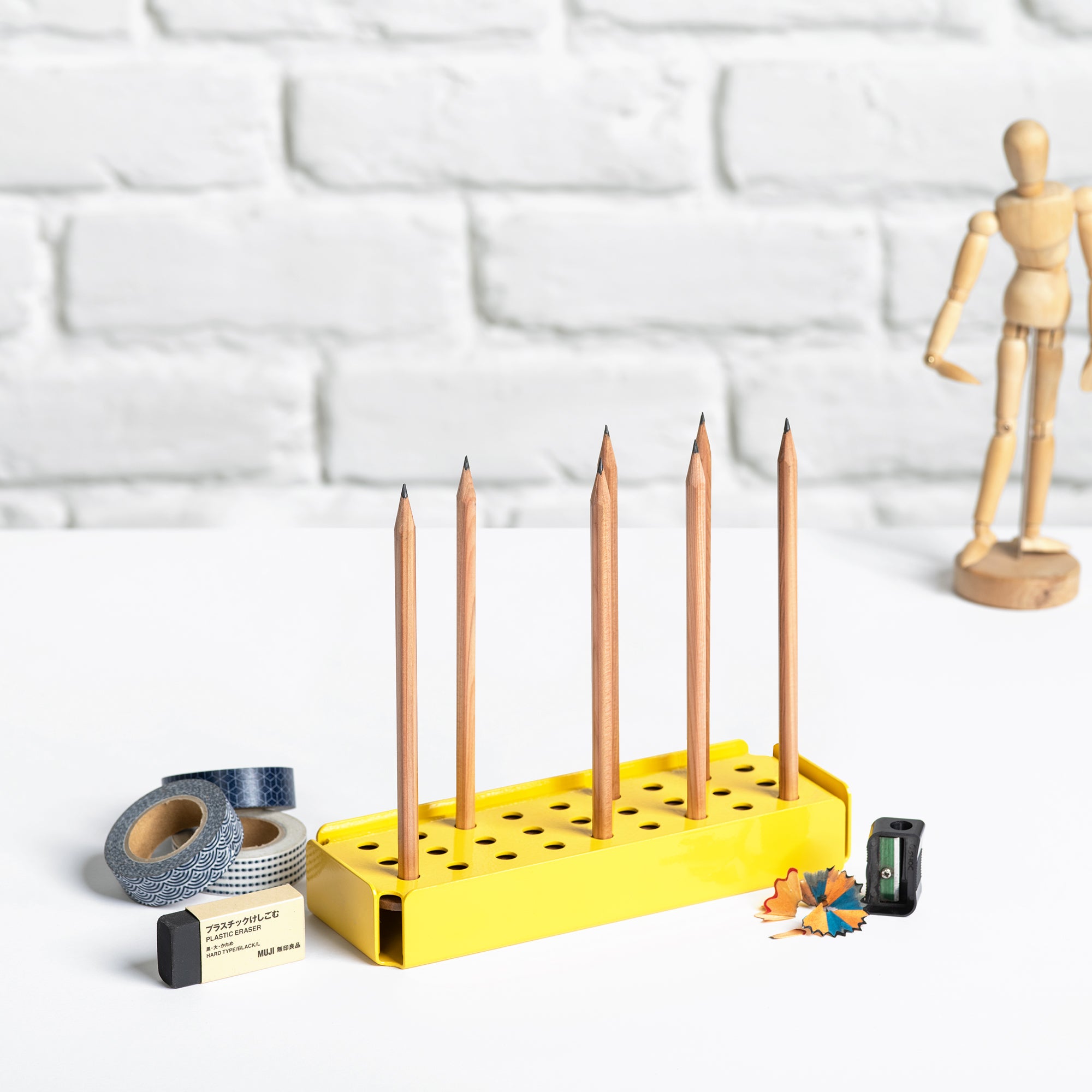 Yellow Pencil-Holder
