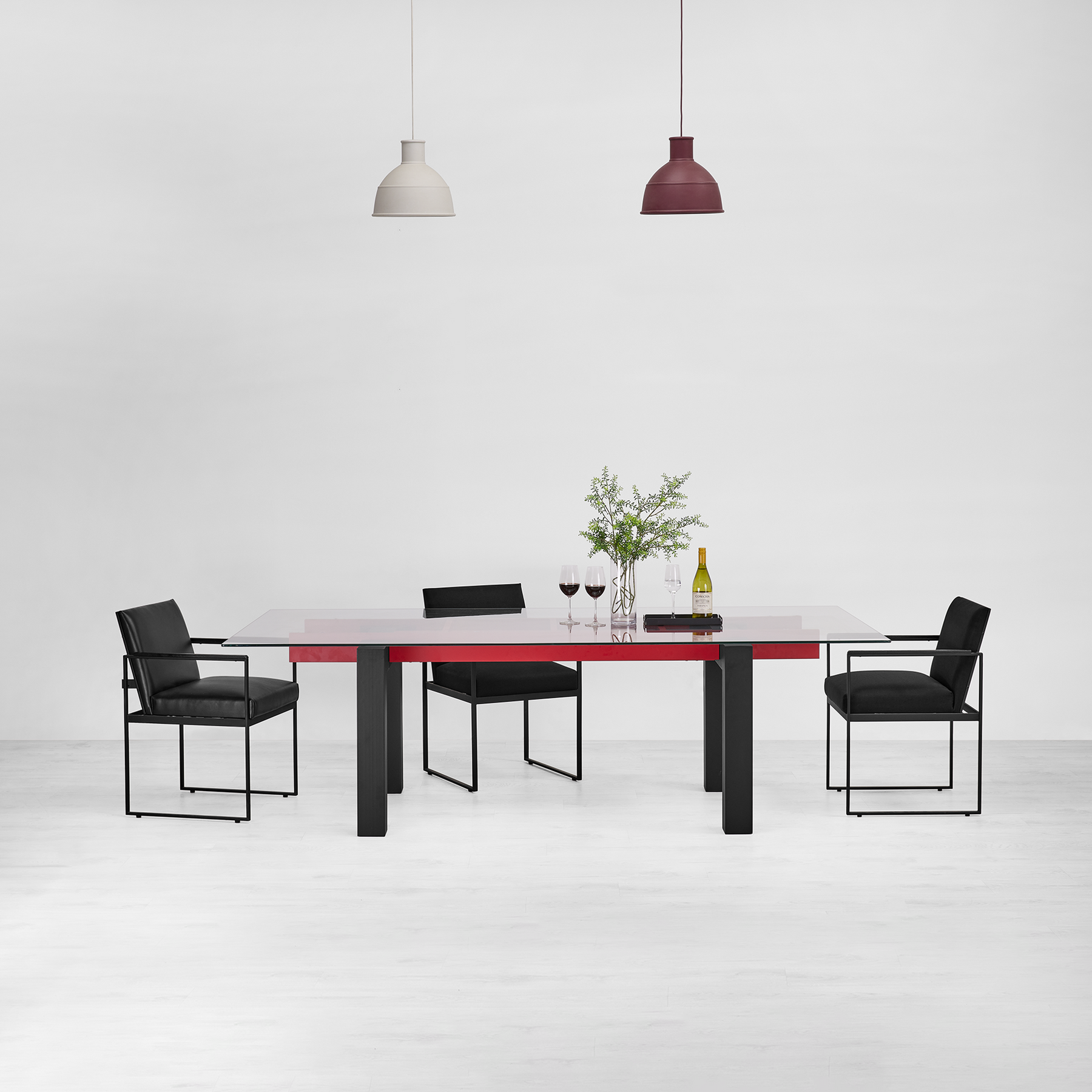 Beam Dining Table - 6 Seater